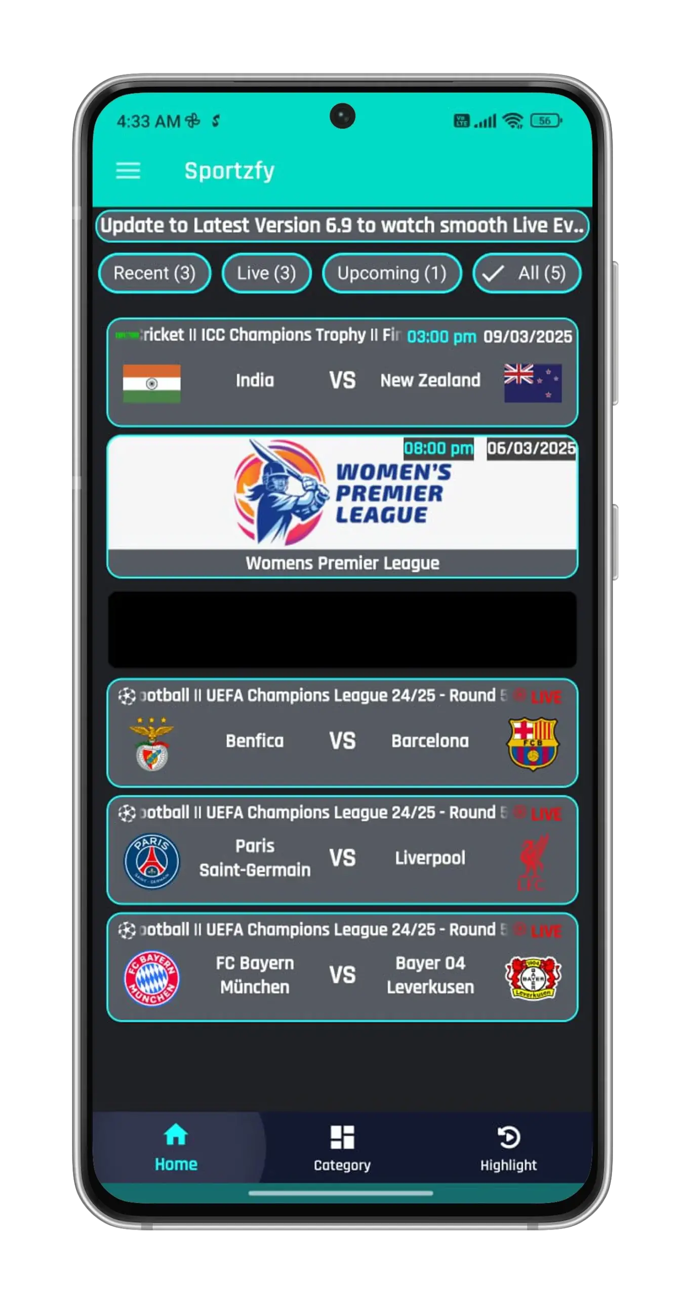 What is sportzfy image