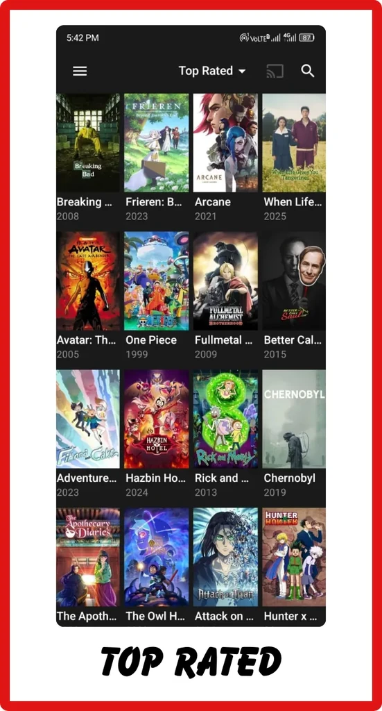 Cricfy screenshot 1